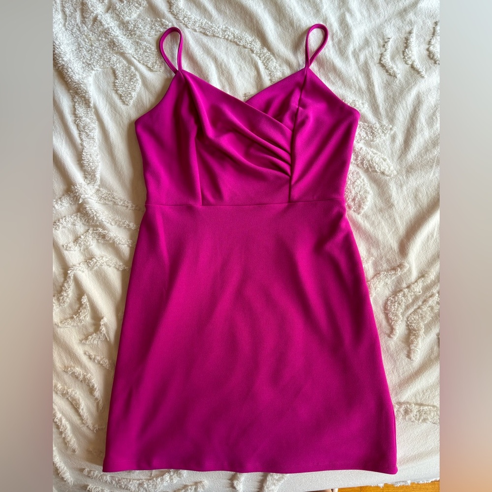 Pink boutique dress, unworn, size L